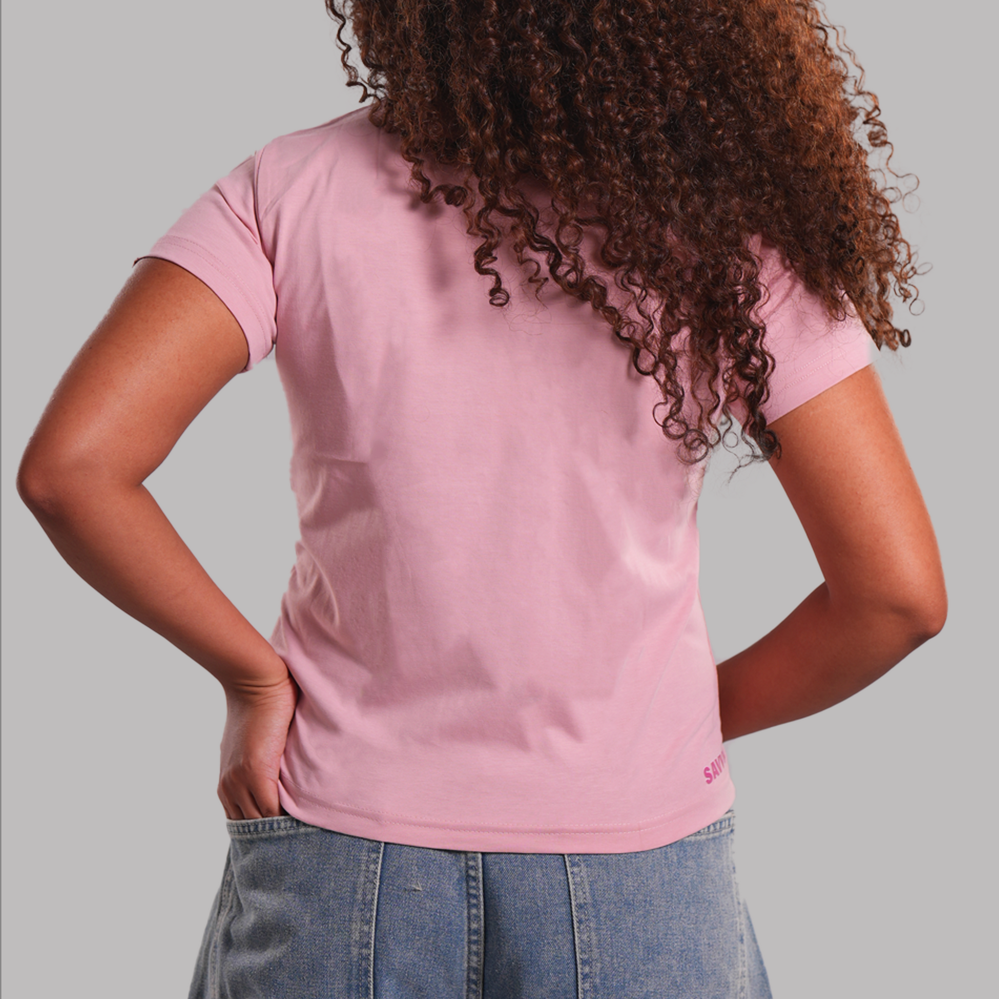 Afterglow Baby Tee -Pink